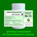 Schüßler-Salz Nr.13 Kalium arsenicum D6 - 1000...