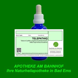 TELEPATHIQ  Spagyrik Essenzenmischung 50ml