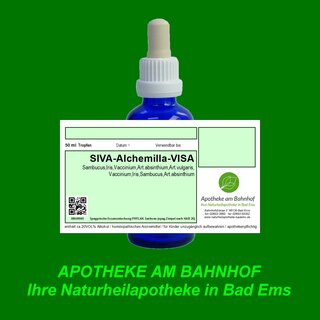 SIVA-Alchemilla-VISA  Spagyrik Essenzenmischung 50ml